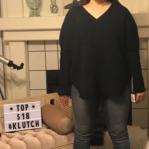 Mossimo women’s V-neck tunic sweater Size:S - Picture 7 of 8